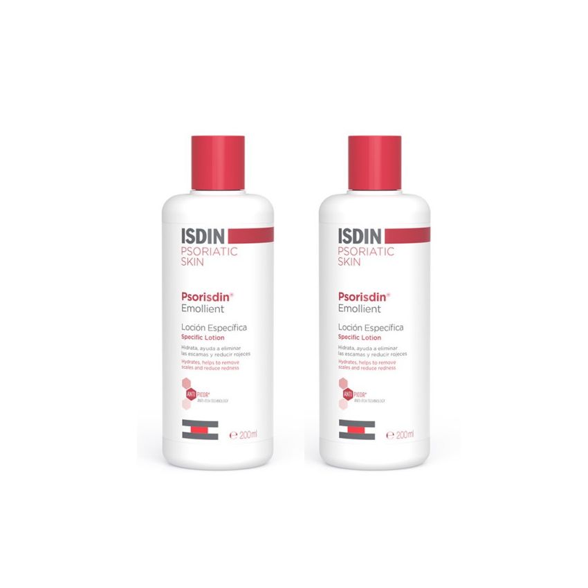  Isdin Loção Emoliente Diária Psorisdin 2x200ml