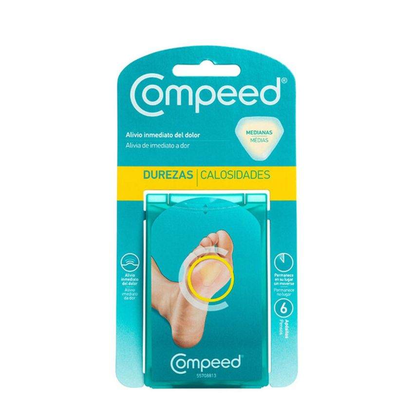 Compeed Durezas Calosidades – 6 Pensos Médios