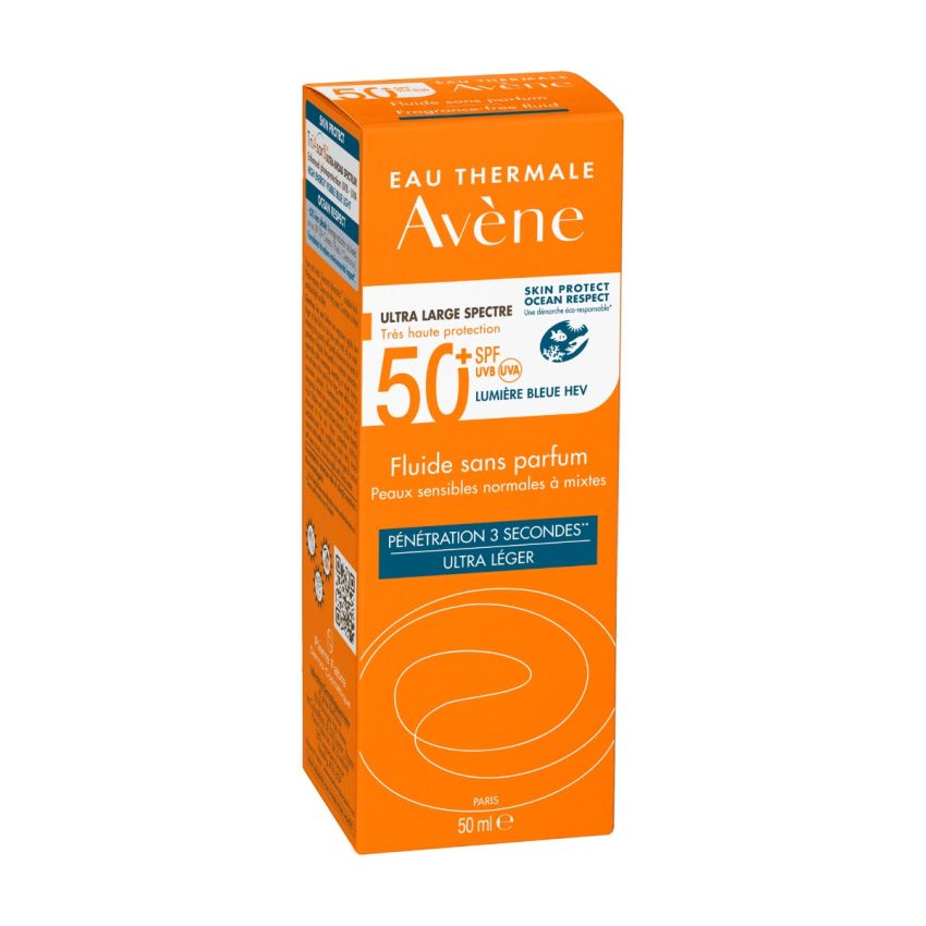 Avène Sun Care Fragrance-free Fluid SPF50+ 50ml
