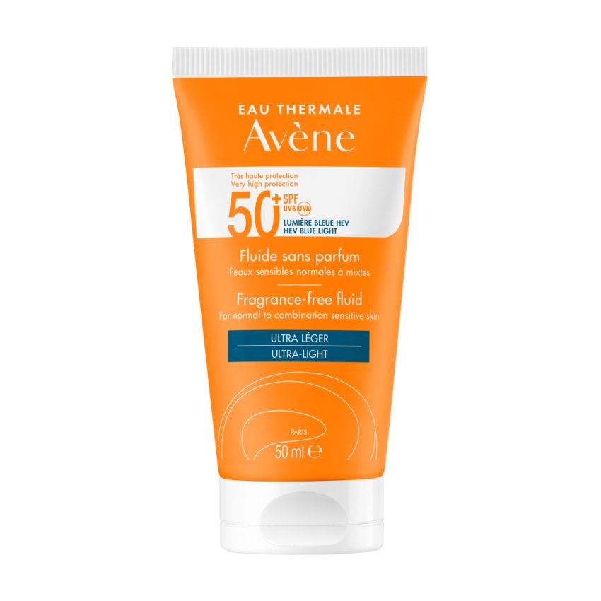 Avène Sun Care Fragrance-free Fluid SPF50+ 50ml