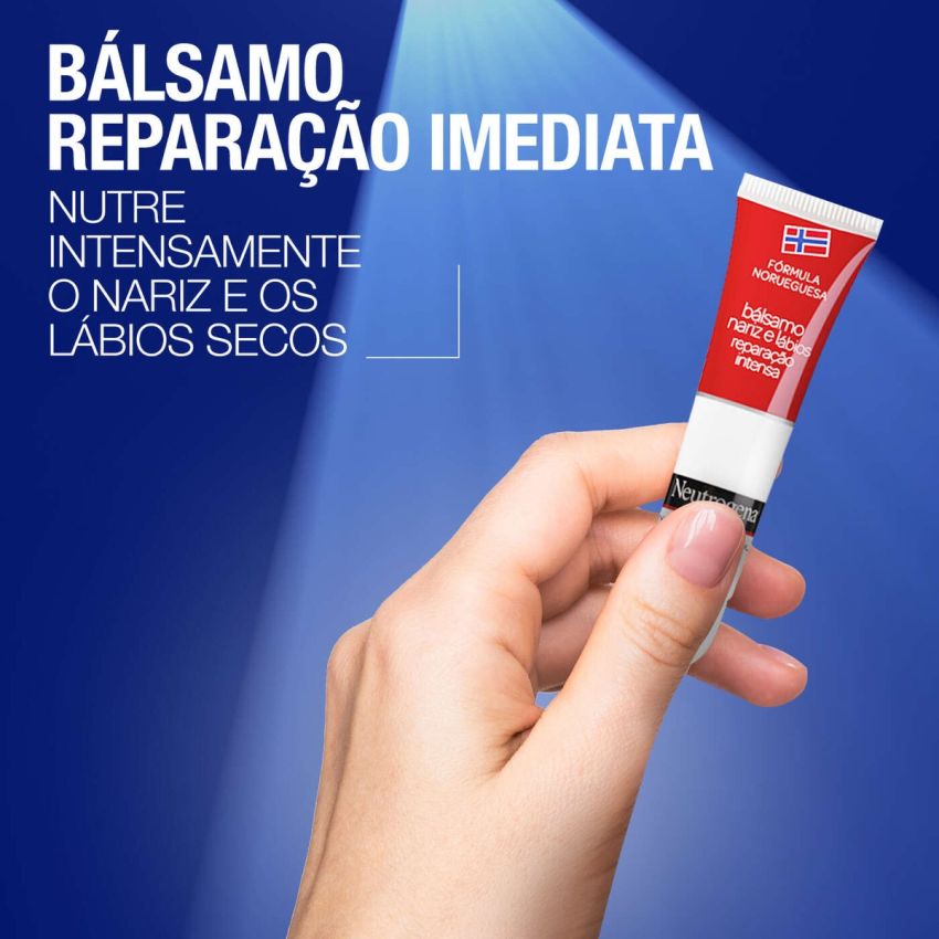 Neutrogena Bálsamo Nariz e Lábios Reparação Intensa 15 ml