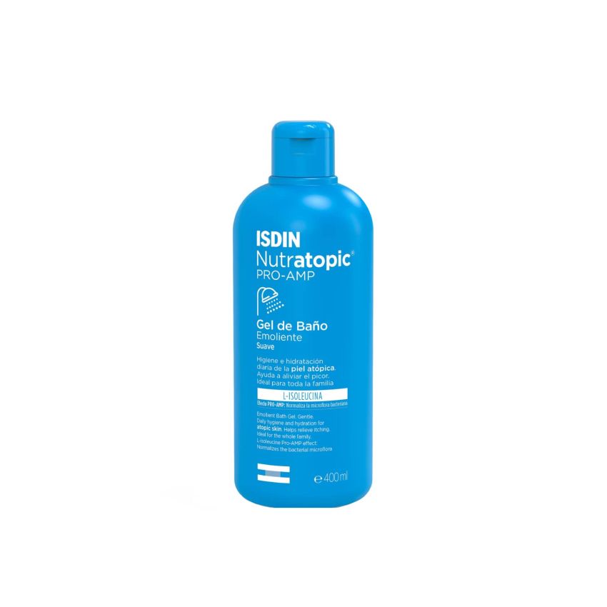 Isdin Nutratopic Pro-AMP Gel de Banho Emoliente 400 ml
