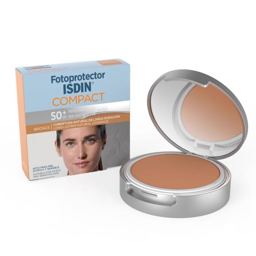 Isdin Protetor Solar Rosto Compact Bronze SPF50 10g