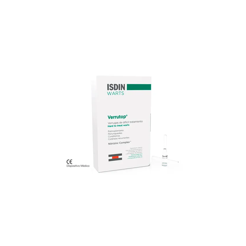 Isdin Verrutop 4 Ampolas de 0,10 ml