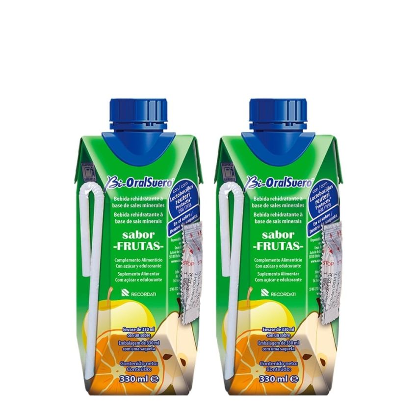 Bi-Oralsuero Frutas – 2 x 330 ml