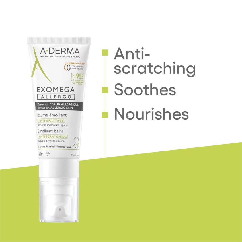 A-Derma Exomega Allergo Bálsamo Emoliente 40ml
