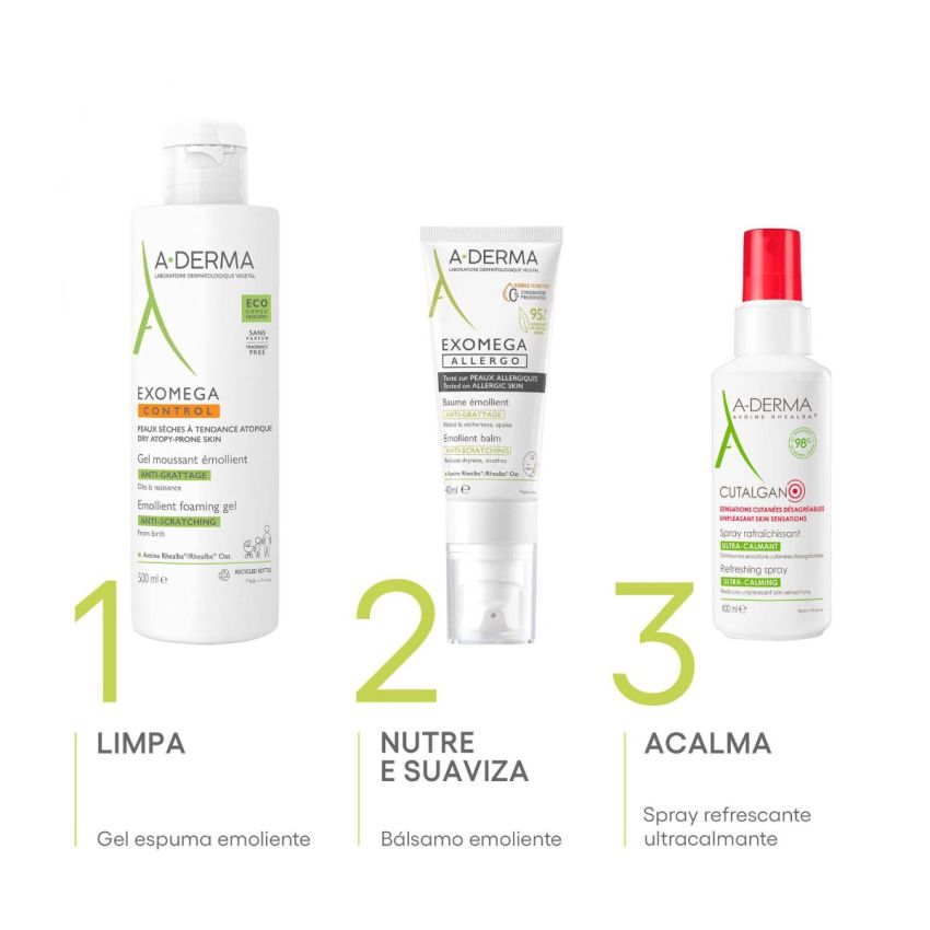  A-Derma Exomega Allergo Bálsamo Emoliente 40ml