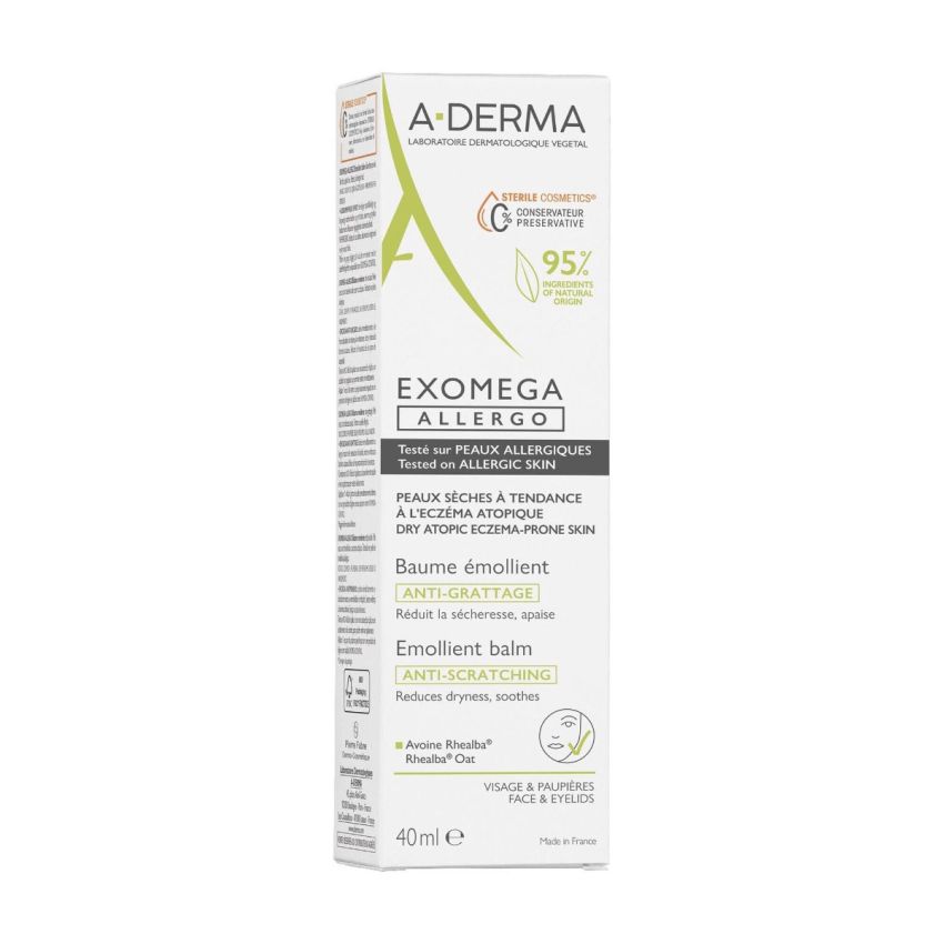  A-Derma Exomega Allergo Bálsamo Emoliente 40ml
