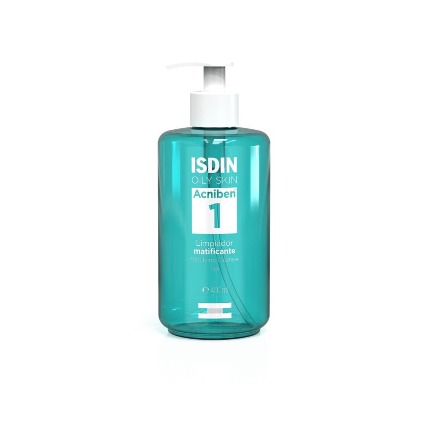 Isdin Teen Skin Acniben 1 Gel Limpeza Matificante  400ml