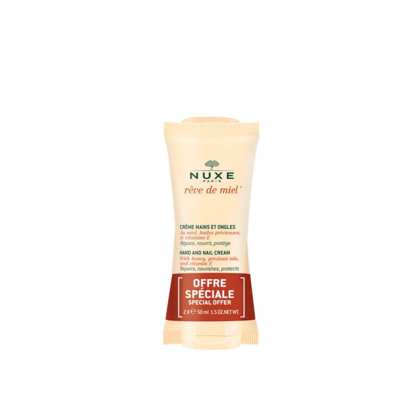 Nuxe Rêve de Miel Creme de Mãos e Unhas 2x50ml