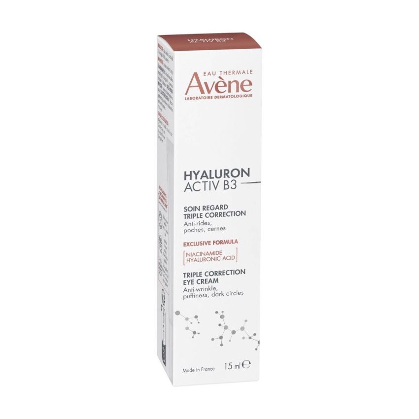 Avène Hyaluron Activ B3 Cuidado de Olhos Tripla Correção 15 ml