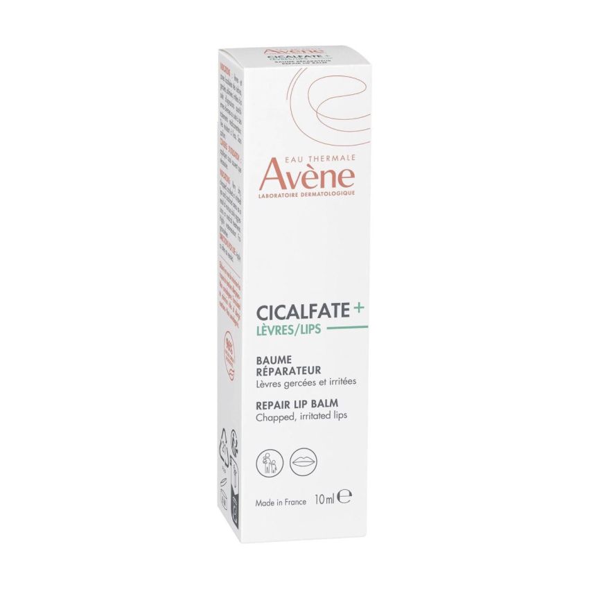 Avène Cicalfate+ Repair Lip Blam Bálsamo Repara e Protege Lábios Gretados 24H 10 ml  