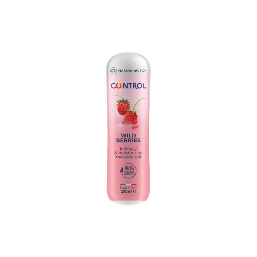 Control Wild Berries – Gel de Massagem e Lubrificante 200 ml
