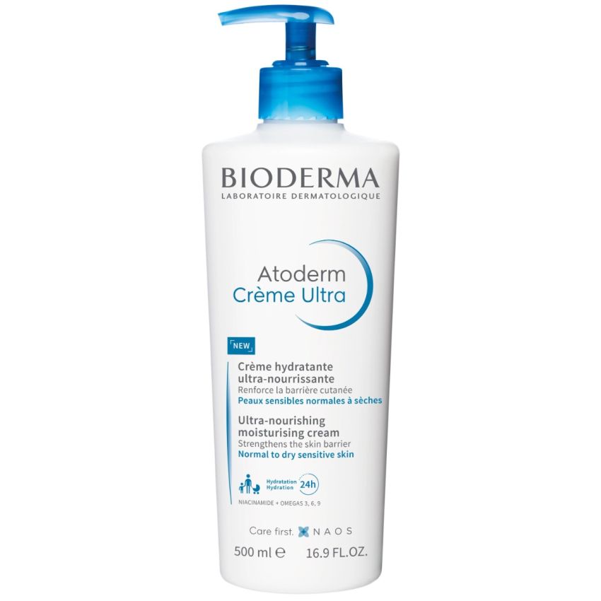 Bioderma Atoderm Crème Ultra 500 ml + Oferta Gel de Douche 200ml