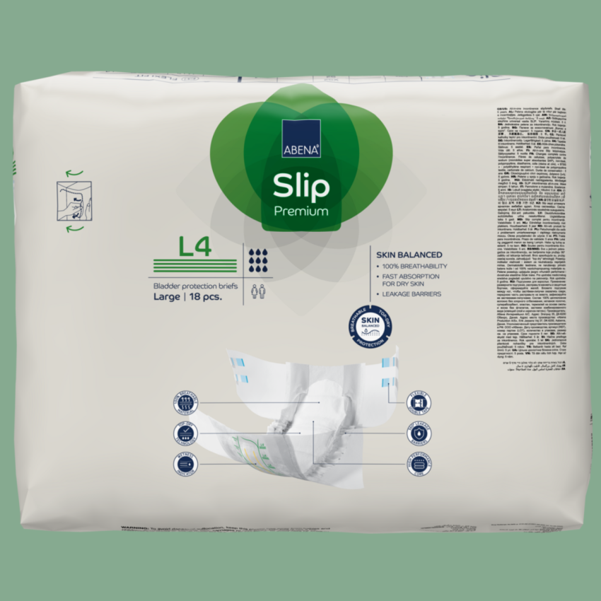Abena Slip Premium High Performance Core Large L4 18 pcs