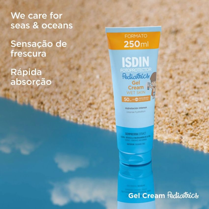  Protetor Solar Isdin Pediatrics SPF50+ Gel-Creme 250ml