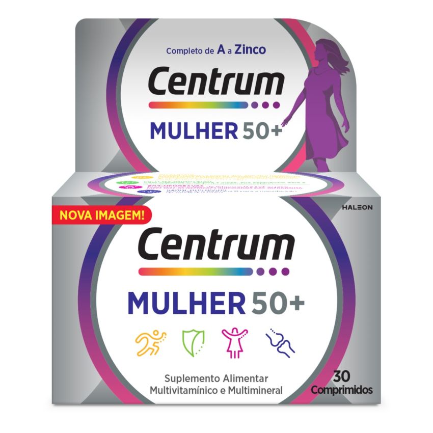 Centrum Mulheres 50+ 30 Comprimidos