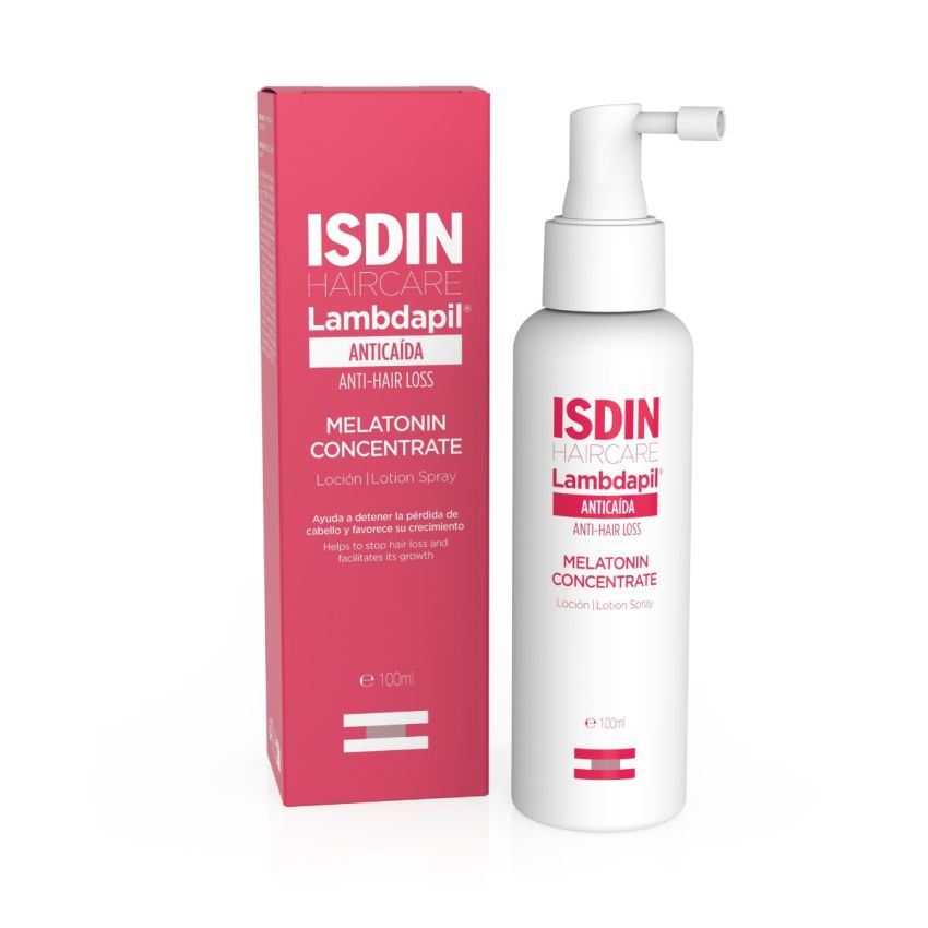  Isdin Lambdapil Antiqueda Melatonin Concentrate Loção Spray 100ml
