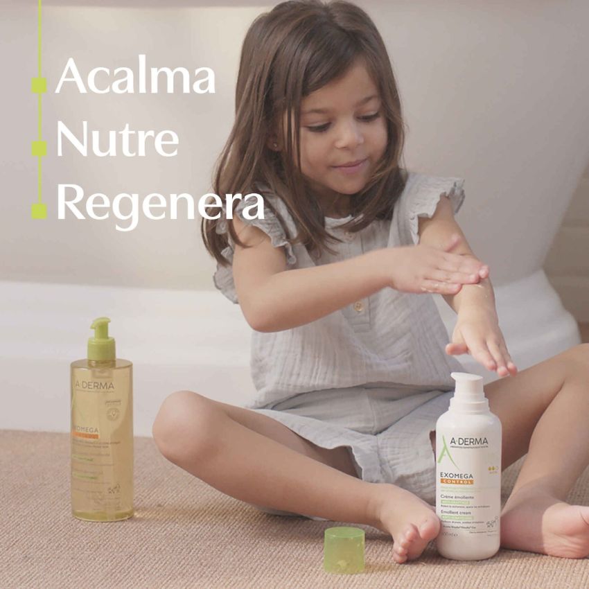 A-Derma Exomega Control Emollient Cream – Creme Nutritivo Calmante 400ml