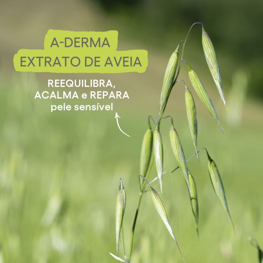 A‑Derma Exomega Gel Lavante Emoliente 2‑em‑1 – 500 ml