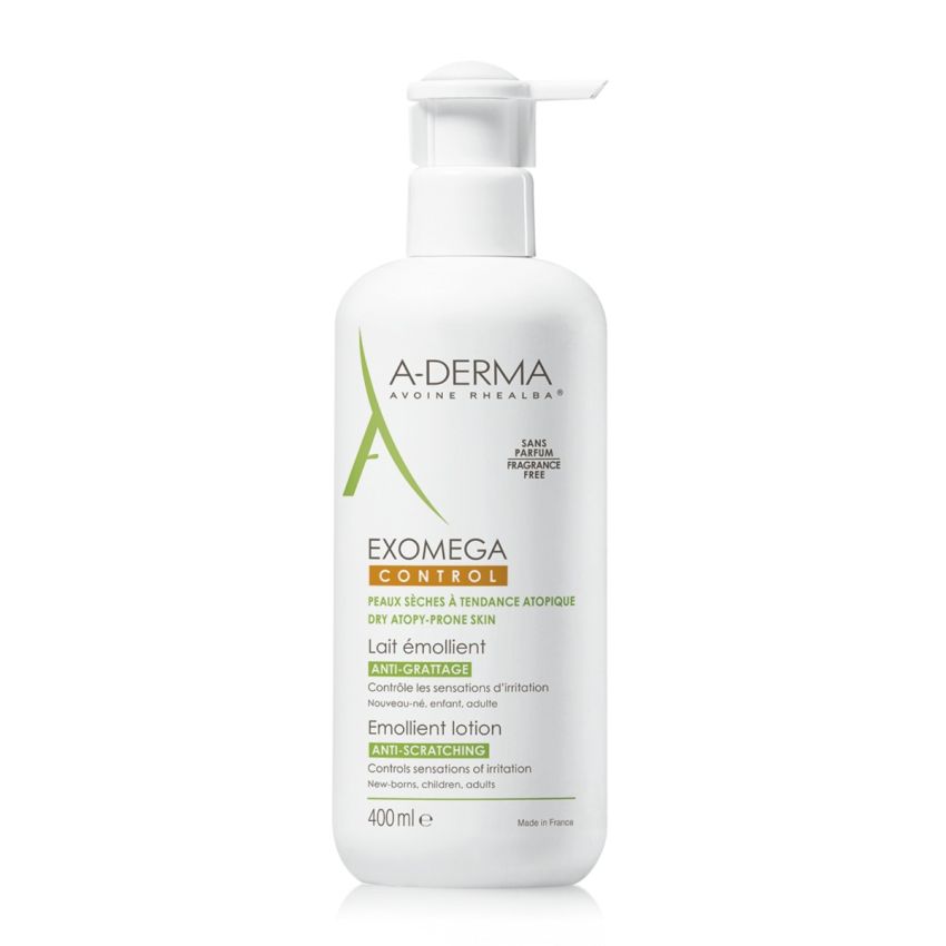 A-Derma Exomega Control Leite Emoliente 400ml