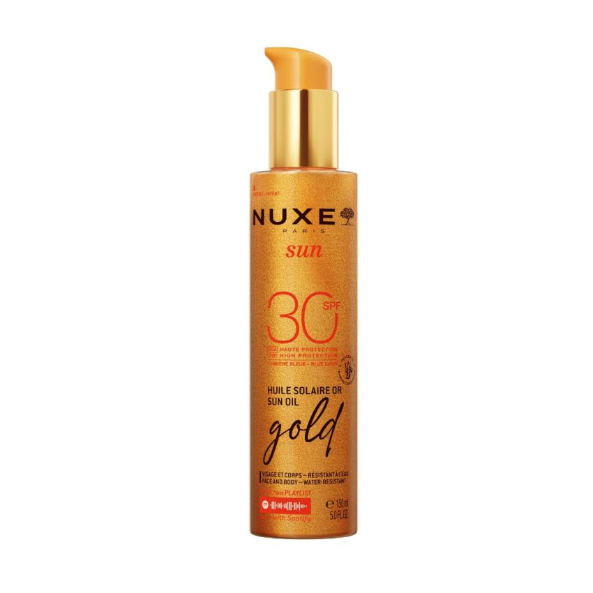 Protetor Solar Nuxe Sun Óleo Solar Gold Rosto e Corpo SPF30 150ml