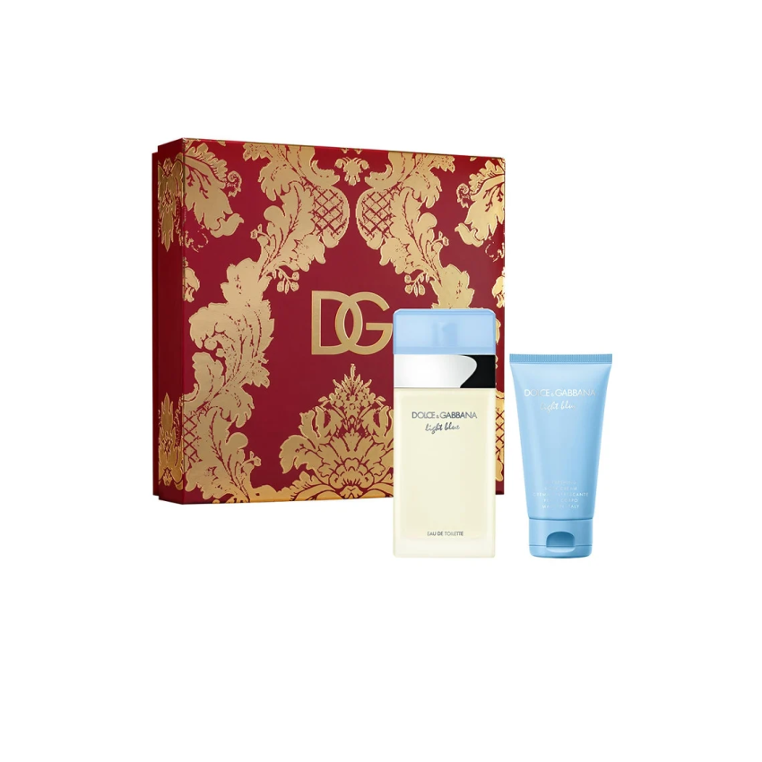 Dolce & Gabbana Light Blue Eau de Toilette 100ml + Loção Corporal 50ml Coffret