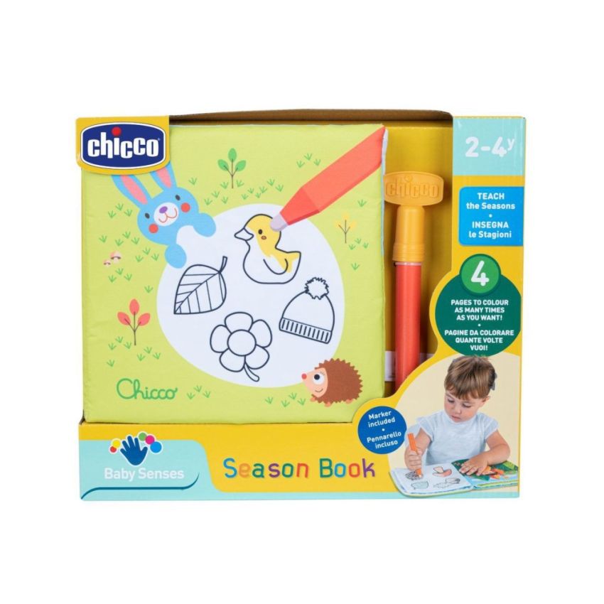 Chicco Livro das Estações para Colorir