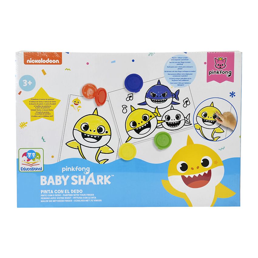 Pinkfong Baby Shark Paint With Your Fingers Deluxe