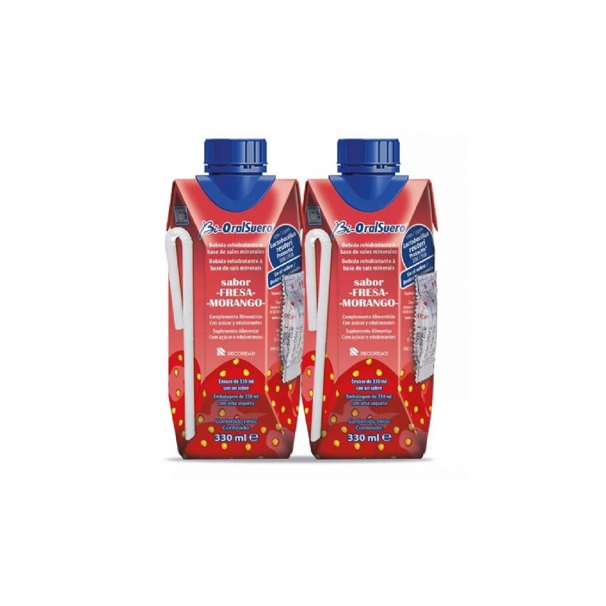 Bi-Oralsuero Morango – 2x330 ml