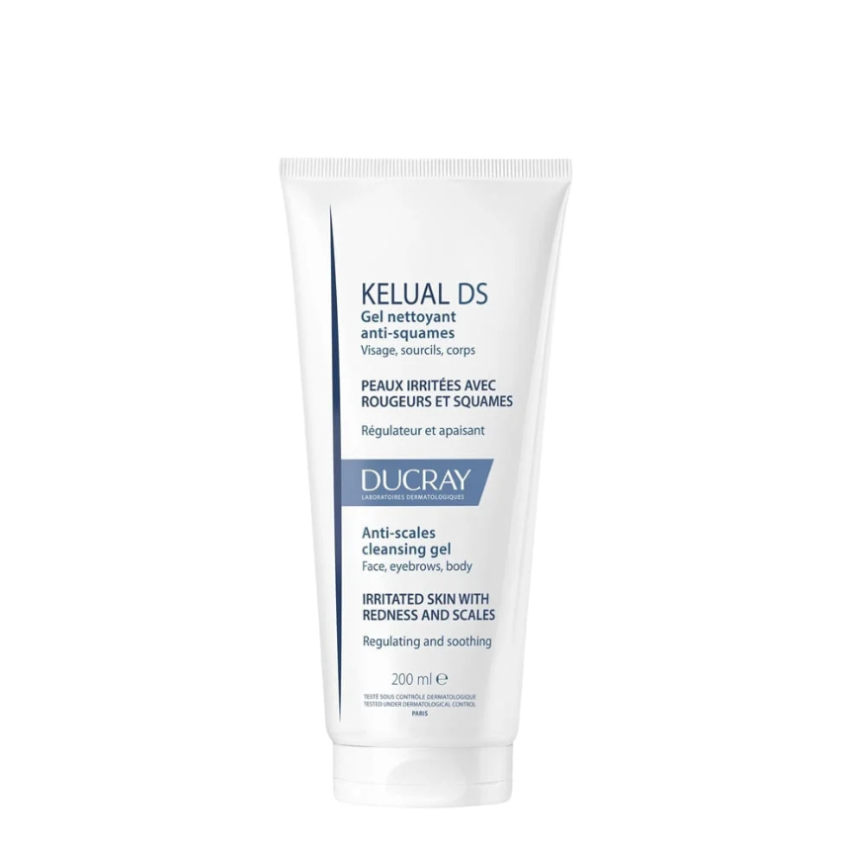 Ducray Kelual DS Gel de Limpeza Rosto e Corpo – 200ml