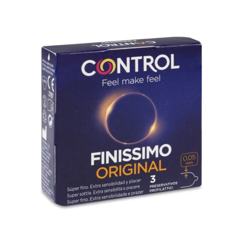  Control Finissimo Original – 3 Preservativos