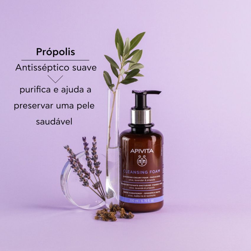 Apivita Cleansing Creamy Foam 200ml