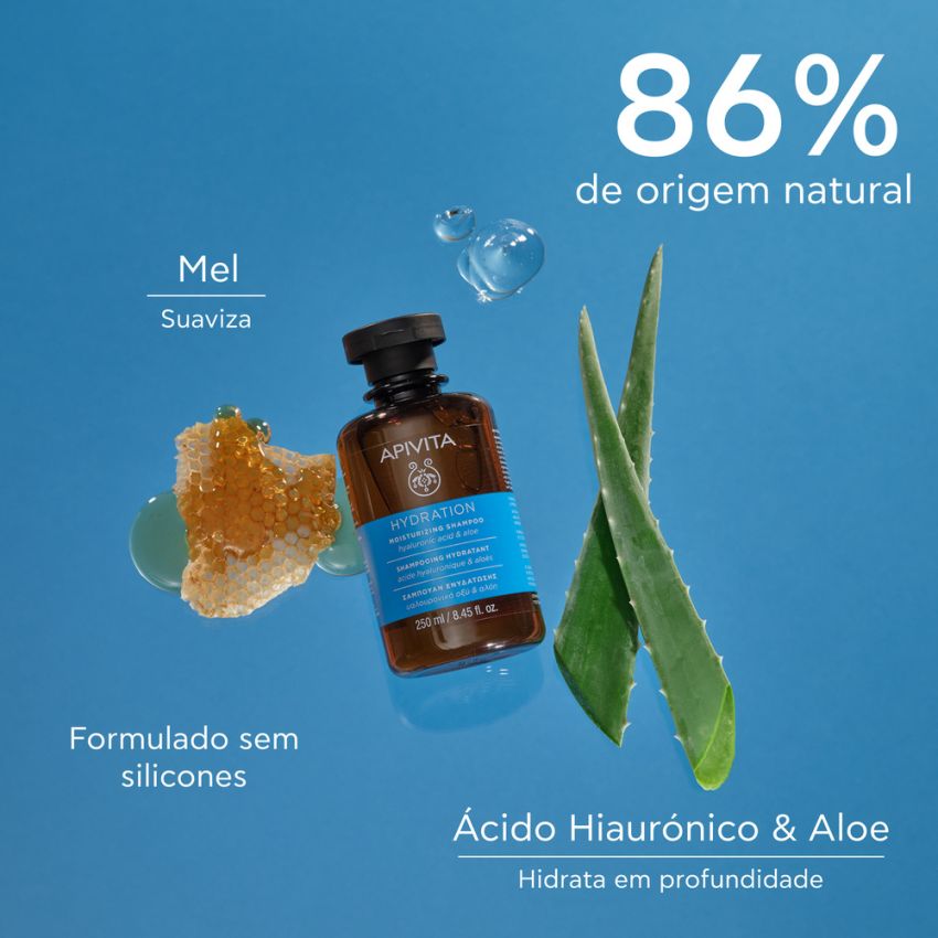 Apivita Hydration Moisturizing Shampoo 250ml