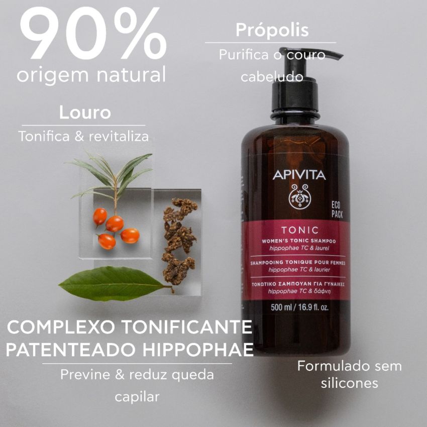 Apivita Women´s Tonic Shampoo 500ml