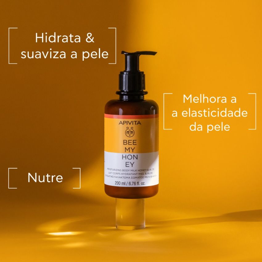 Apivita Bee My Honey Moisturizing Body Milk 200ml