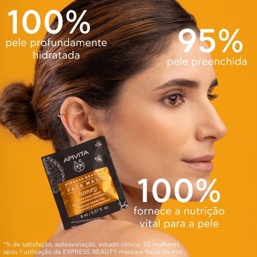 Apivita Express Beauty Face Mask Honey 2x8ml