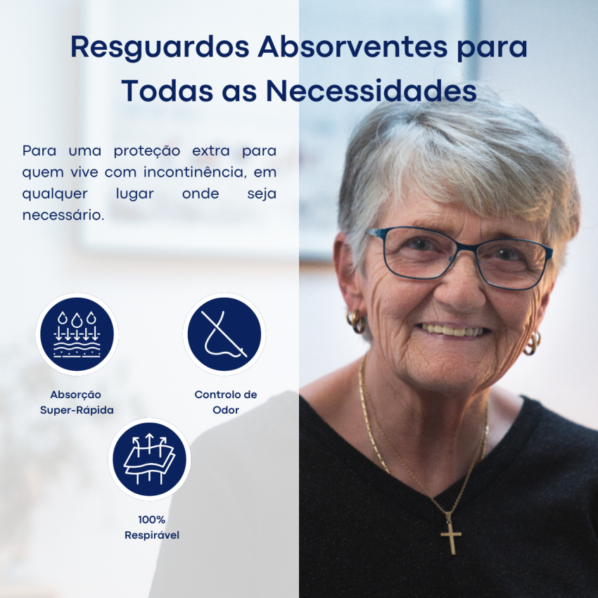 Abena Resguardo Lavável Azul Abri-Soft 85x90cm