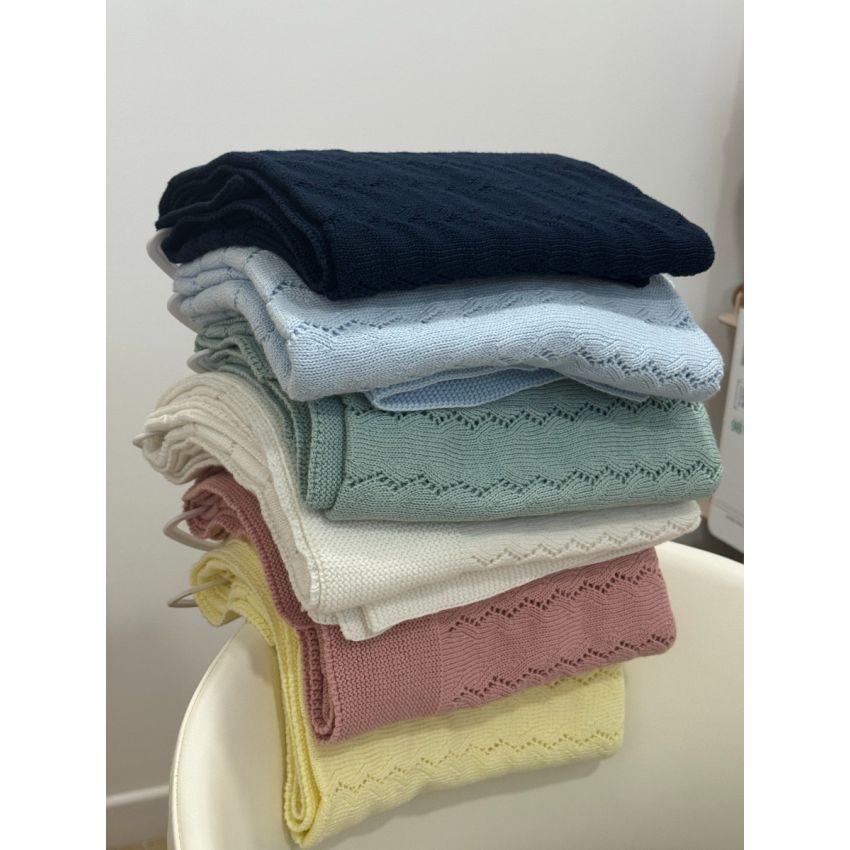 Manta ZigZag 100% Algodão