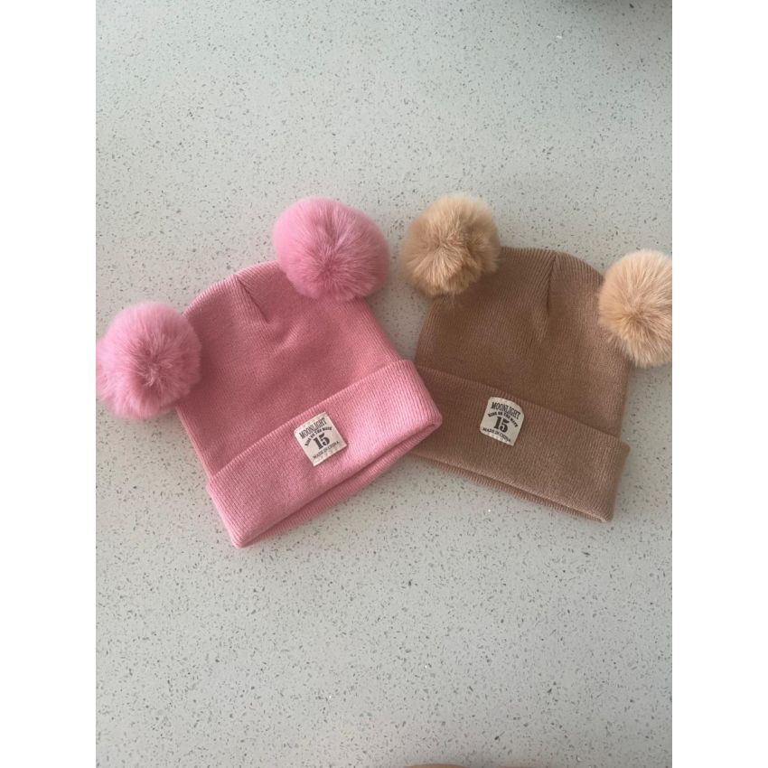 Gorro Moonlight com Pompons