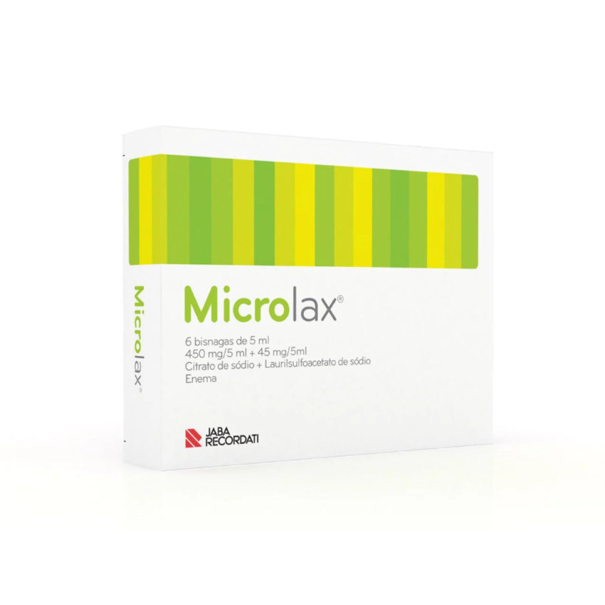 Microlax Adulto – 6 Bisnagas de 5 ml