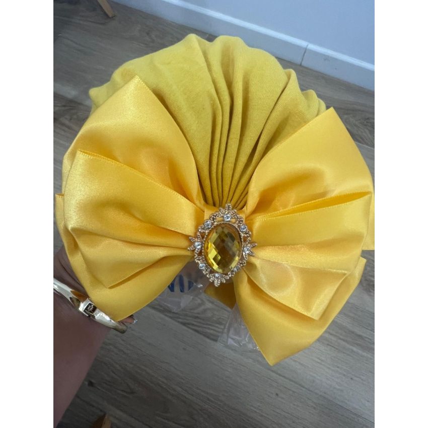 Touca de Algodão com Laço Princess