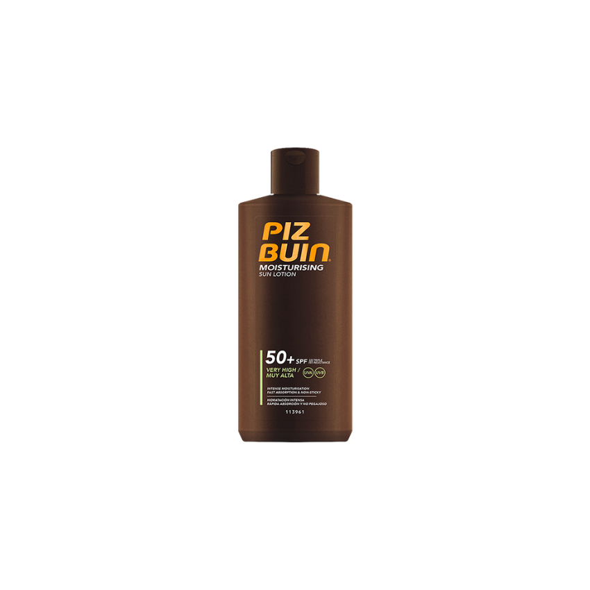Piz Buin Protetor Solar Moisturising Loção Hidratante SPF50+ 200ml