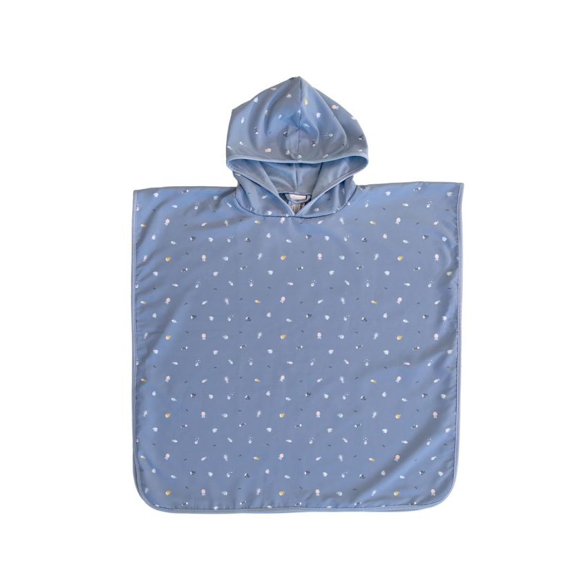 Monneka Poncho Infantil 60x60cm Fishes