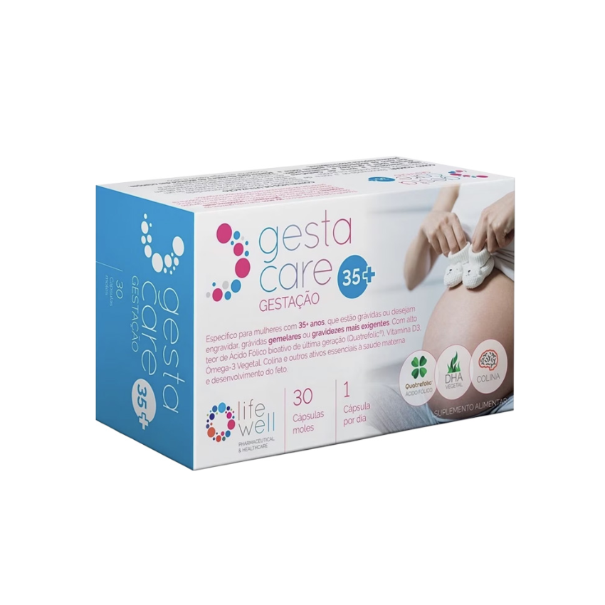 GestaCare Gestação 35+ 30 Cápsulas