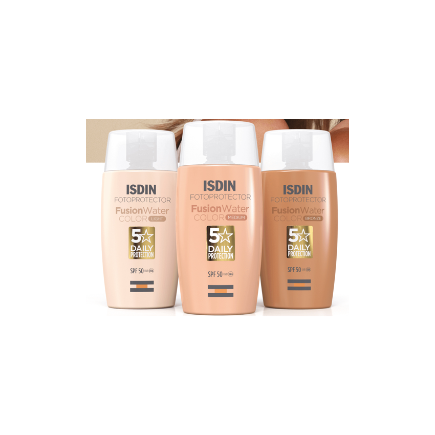 Isdin Fotoprotector FusionWater SPF50+ 50ml Colors