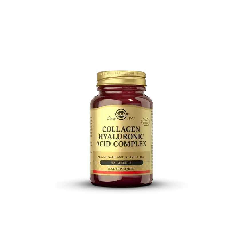 Solgar Collagen Hyaluronic Acid Complex – 30 Comprimidos