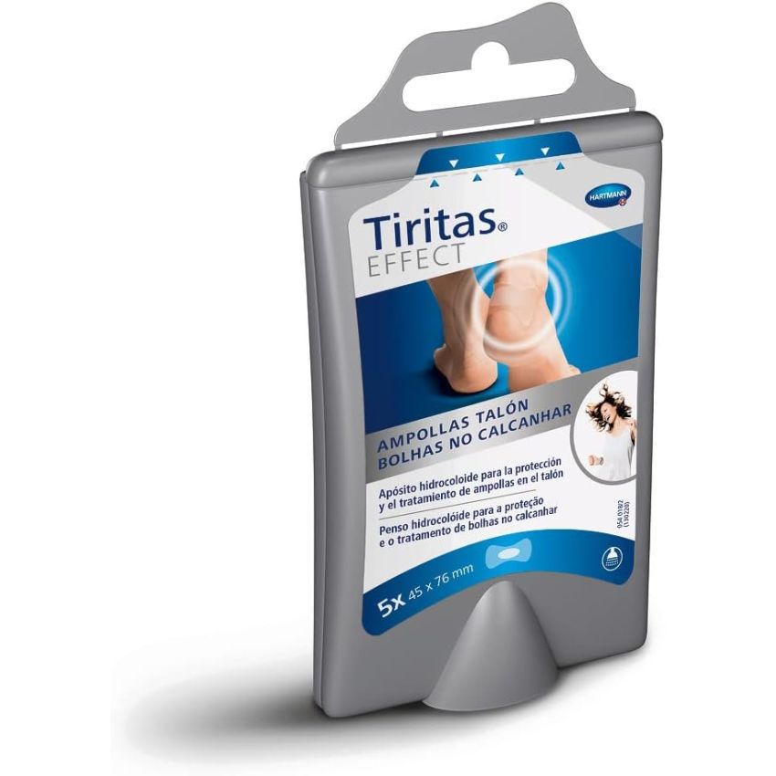 Tiritas Effect Bolhas Calcanhar 5 Unidades